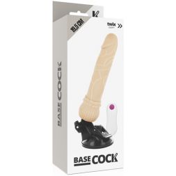 Вибратор Basecock Realistic Vibrator Remote Control Flesh 19,5 см