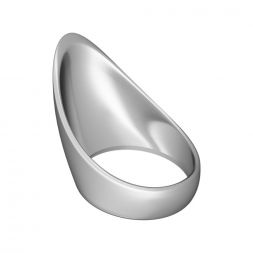 Эрекционное кольцо каплевидное Teardrop Cockring №4