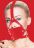 Кляп Leather Mouth Gag Red
