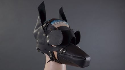 Маска-шлем пони в комплекте шоры и закрытые очки
